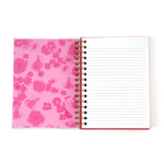 160 Sht Jumbo Spiral Perfume Floral Hot Stamp Journal, 8.5"X6.25"