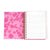 160 Sht Jumbo Spiral Perfume Floral Hot Stamp Journal, 8.5"X6.25"