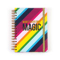 160 Sht Jumbo Spiral Magic Dreams Hot Stamp Journal, 8.5"X6.25"