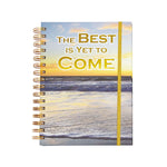 160 Sht Jumbo Spiral Hot Stamp Journal, Sunrise Faith, 8.5"X6.25"