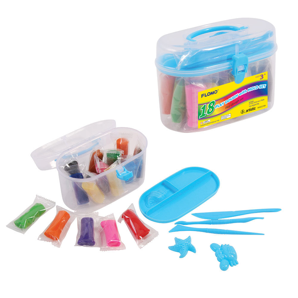 Play-Doh Pencils + Erasers 18-set