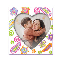 Mother'S Day-""#1 Mom" Magnetic Heart Photo Frames 8.5" X 11", 2 Assortments