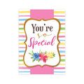 Mother'S Day-2Pc Set Diy Floral Card Kit With Hot Stamping,