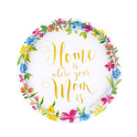 Mother'S Day-11" Diameter Round Tin Plate, 3 Designs