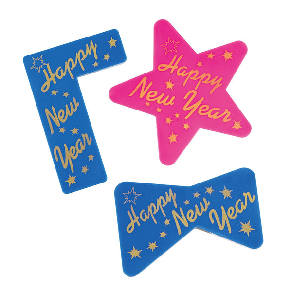 New Year-Noisemaker In Display, 6 Styles