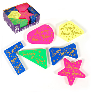 New Year-Noisemaker In Display, 6 Styles