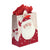 3Pk Large Snowdots Santa Glitter Bag, 4 Designs