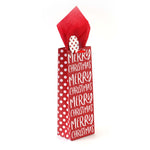 Bottle Pretty Plaid Christmas Hot Stamp/Glitter Bag, 4 Designs