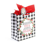 Medium Pretty Plaid Christmas Hot Stamp/Glitter Bag, 4 Designs