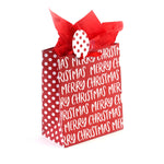 Medium Pretty Plaid Christmas Hot Stamp/Glitter Bag, 4 Designs