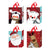 Large Check Plaid Christmas Uv Varnish Bag, 4 Designs