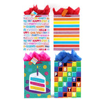 Extra Large Birthday Party Blowout Hot Stamp/Glitter/Uv Bag, 4 Designs