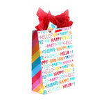 Extra Large Birthday Party Blowout Hot Stamp/Glitter/Uv Bag, 4 Designs