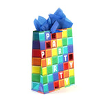 Extra Large Birthday Party Blowout Hot Stamp/Glitter/Uv Bag, 4 Designs