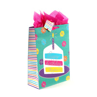 Extra Large Birthday Party Blowout Hot Stamp/Glitter/Uv Bag, 4 Designs