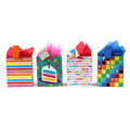 Medium Birthday Party Blowout Hot Stamp/Glitter/Uv Bag, 4 Designs