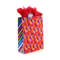 Extra Large Birthday Hooray! Hot Stamp/Glitter Bag, 4 Designs