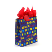 Large Birthday Shindig Hot Stamp/Glitter Bag, 4 Designs