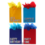 Extra Large Birthday Party Affair Hot Stamp Bag, 4 Designs