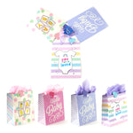 3Pk Large Babies Are So Special Hot Stamp/Glitter Bag, 4 Designs