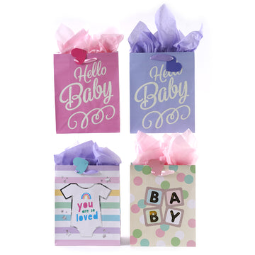 Personalised Baby Shower Party Gift Bag Babygrow Blue Boy – Blossom Lane  Cards & Gifts