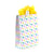 2Pk Extra Large Baby So Happy Glitter Bag, 4 Designs