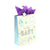 2Pk Extra Large Baby So Happy Glitter Bag, 4 Designs