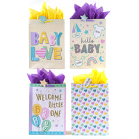 Extra Large Baby So Happy Glitter Bag, 4 Designs