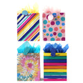 Large Eday Stripes For You Bag, Hot Stamp/Glitter, 4 Designs