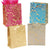 Large "Glamour" Color Embossed Hot Stamping On Brown Kraft Bag, 4 Designs