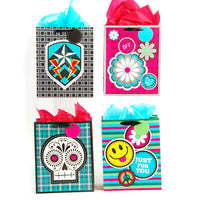Medium Bff Matte Gift Bag With Wagging Head, 4 Designs