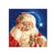 Square Large  Gifts For Santa On Matte With Glitter In Pdq, 4 Designs