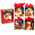 Square Large  Gifts For Santa On Matte With Glitter In Pdq, 4 Designs
