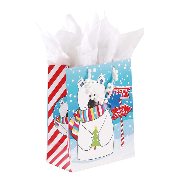 Medium Northpole Friends Bag, 4 Designs
