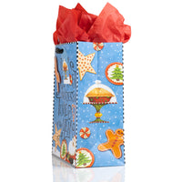 Large Good Wishes Holiday Pop Up Bag, 4 Designs