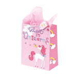 Large Unicorn Party Bag, W/Gems, 4 Designs