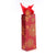 Bottle Christmas Woodgrain Glitter Bag, 4 Designs
