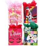 Birthday-Large Hip Vibe Pop Layer Premium Plus Bag, 4 Designs