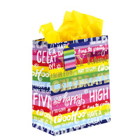 Large Birthday Bonanza Hot Stamp/Glitter Premium Plus Bag, 4 Designs