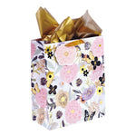 Large Cupcakes & Flowers Party Glitter/Hot Stamp Premium Plus Bag, 4 Designs