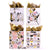 Large Cupcakes & Flowers Party Glitter/Hot Stamp Premium Plus Bag, 4 Designs