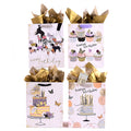 Large Metropolitan Birthday Hot Stamp/Glitter Premium Plus Bag, 4 Designs
