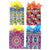 Large Mosaic Party Hot Stamp Premium Plus Bag, 4 Designs