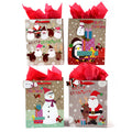 Large Hot Stamp Christmas Party Premium Plus Bag 4 Designs