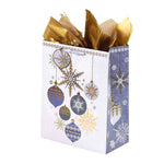 Christmas-Large Pretty Ornaments Premium Plus Hot Stamp Bag, 4 Designs