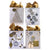 Christmas-Large Pretty Ornaments Premium Plus Hot Stamp Bag, 4 Designs