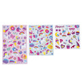 150Ct Unicorn Party Printed Stickers W Hot Stamping 2 Assortments