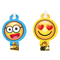 8Pk Happy Faces Blowouts