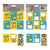 Pack Happy Faces Box Of 6 Stickers