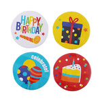 8Pk Birthday  Party Buttons